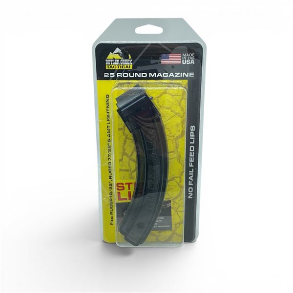 Butler Creek Tactical 22 LR Ruger 77/22 and A Lighting Magazine, Pinned To 10 Rounds
