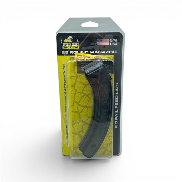 Butler Creek Tactical 22 LR Ruger 77/22 and A Lighting Magazine, Pinned To 10 Rounds