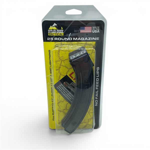 Butler Creek Tactical 22 LR Ruger 77/22 and A Lighting Magazine, Pinned To 10 Rounds