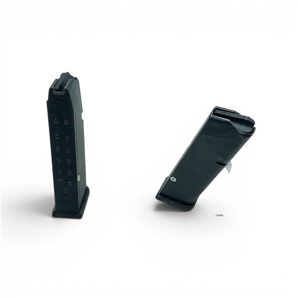 Glock Polymer  40 STW (Pinned to) 10 Rounds Pistol Magazine X2