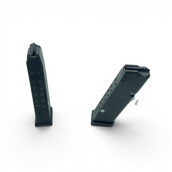 Glock Polymer  40 STW (Pinned to) 10 Rounds Pistol Magazine X2