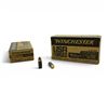 Image 1 : Winchester USA Forged 9mm Luger 115 Grain FMJ Ammunition, 100 Rounds
