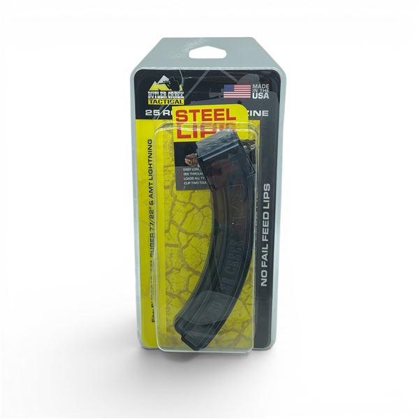 Butler Creek Tactical 22 LR Ruger 10/22 Ruger 77/22 and AMT Lighting Pinned To 10 Round Magazine