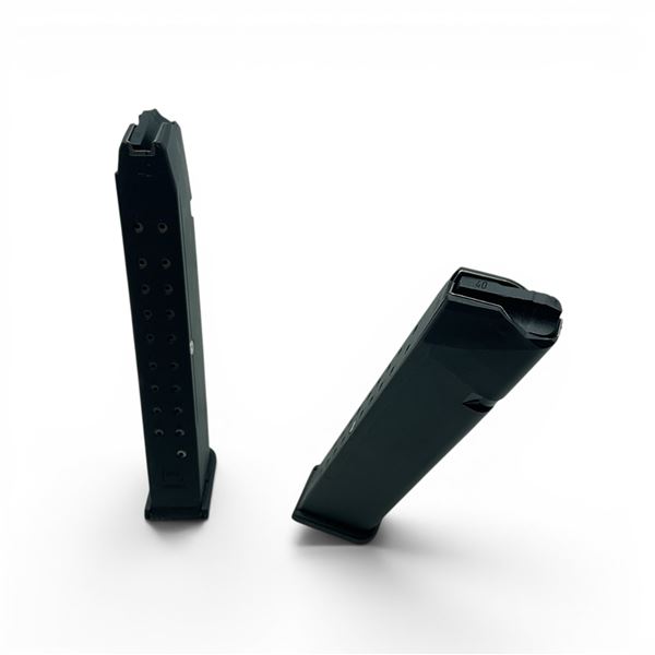 Glock 40 S&W 10 Round Pistol Magazine X2