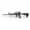 Image 2 : Derya TM22 Feather Semi Auto Rifle 22LR 18″ Threaded Barrel Gray And Black Adjustable Stock