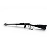 Image 2 : Derya TM22 Lever Action Rifle 22LR 18" Threaded Barrel Black Synthetic Stock, New