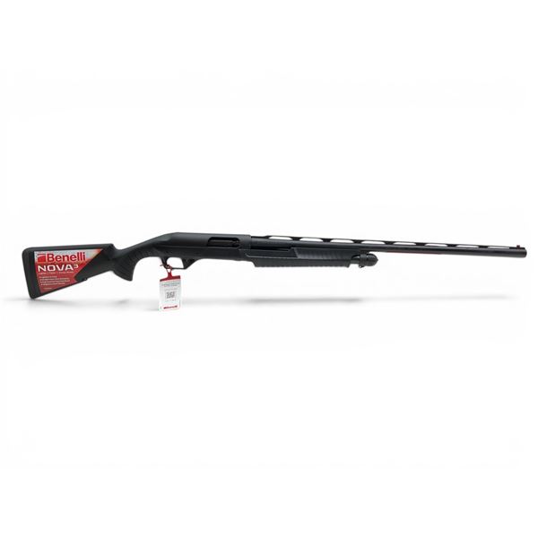 Benelli Nova 3 Pump Action Shotgun 12Ga 3" Chamber 28" Vent Rib Barrel Black,  New
