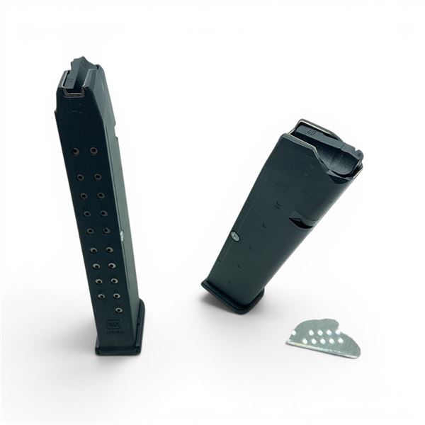 Glock Polymer 40 S&W 10 Round Pistol Magazine X2