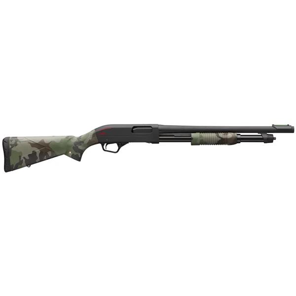 Winchester SXP Woodland Defender Pump Action Shotgun 12Ga 3" Chamber 18" Barrel Black/Camo, New