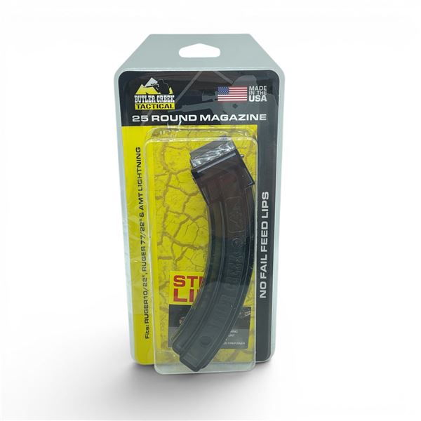 Butler Creek Tactical 22 LR 10 Round Magazine For Ruger 10/ 22, 77/ 22 And AMT Lighting
