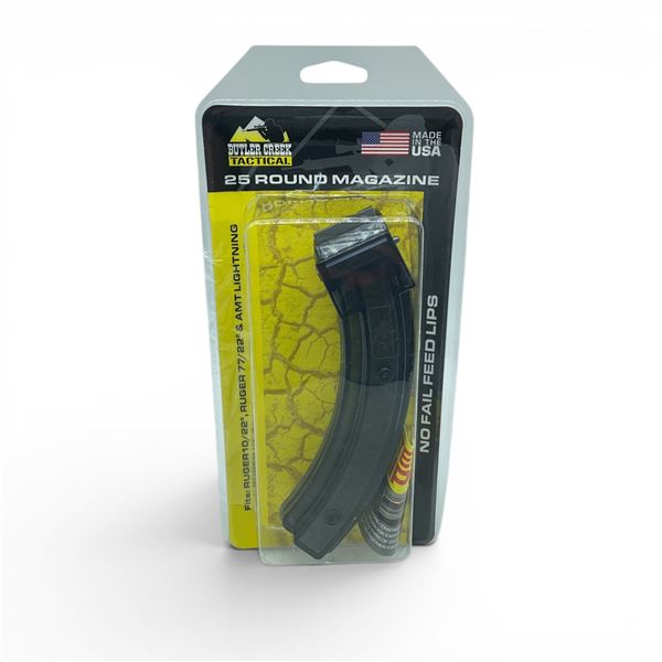 Butler Creek Tactical 22 LR 10 Round Magazine For Ruger 10/ 22, 77/ 22 And AMT Lighting