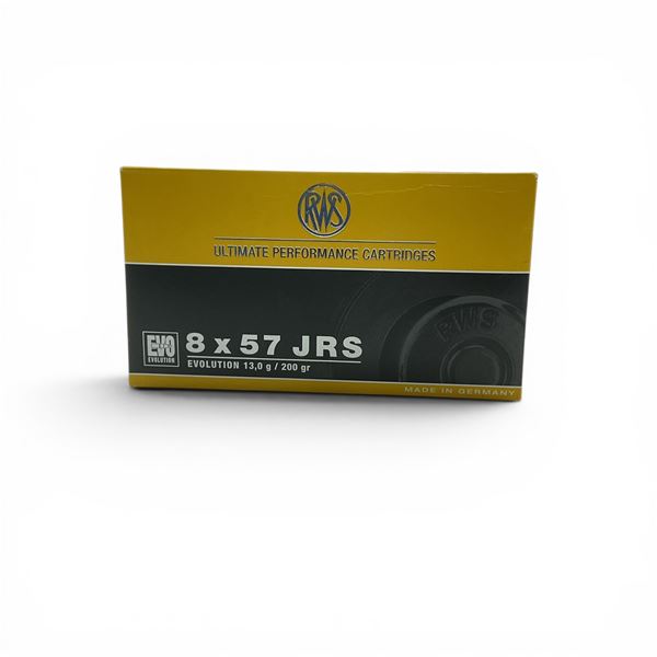 RWS 8 x 57JRS 200 Grain Evolution Power Bonded Ammunition, 20 Rounds