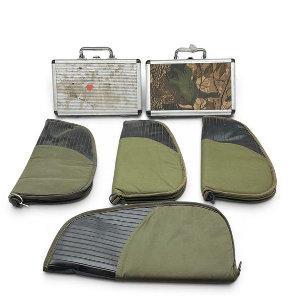 Pistol Rugs X4 And Cases