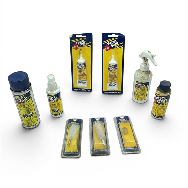 Assorted Tetra Gun Cleaning / Maintenance Supplies