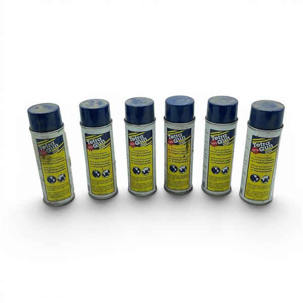 Tetra Gun Cleaner/ Lubricant Spray With 8 OZ X 6