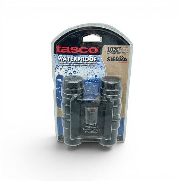 Tasco Sierra 10 X 25mm Waterproof Binoculars
