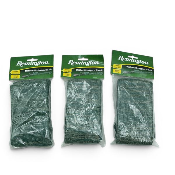 Remington 52" Rifle/ Shotgun Silicone Threaded Sock X 3