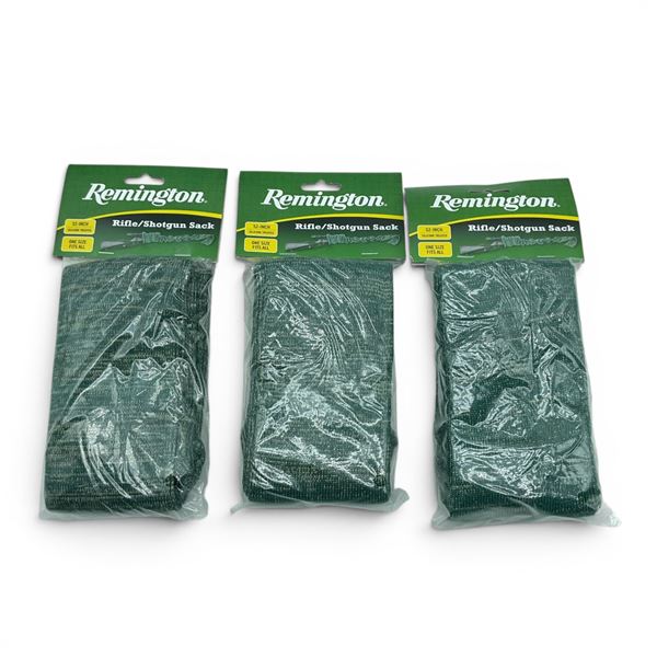 Remington 52" Rifle/ Shotgun Silicone Threaded Sock X 3