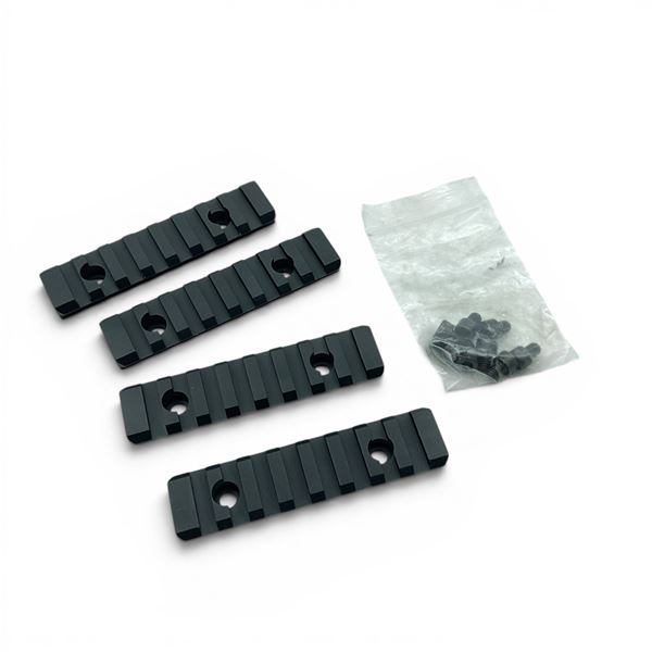 3 1/ 2" Rails With Hardware X 4