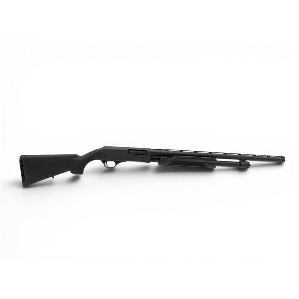 H&R 1871 Pump Action Shotgun 20Ga 21" Vent Rib Barrel Black Synthetic Stock