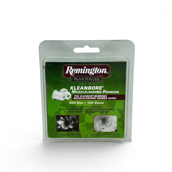 Remington 209 Size Kleanbore Muzzleloading Primer, 100 Qty
