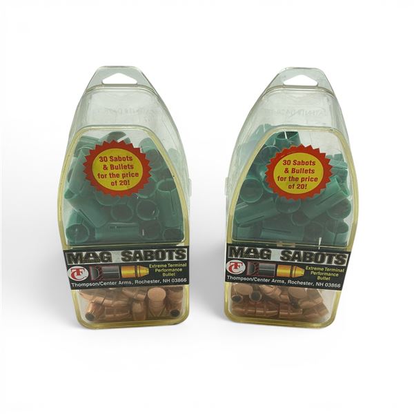 Mag Express 50/44 Cal (429" Dia.) 180 Grain Sabots with XTP Projectiles, 60 Qty