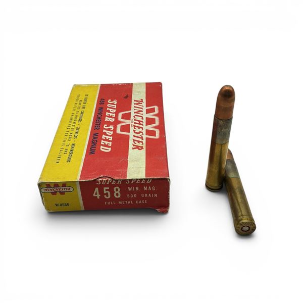 Winchester 458 Win Mag Ammunition, 20 Rounds