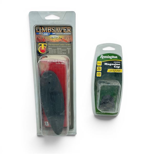 Remington Magazine Cap For 12/ 16 GA 870, 1100 & 11-87 Limbsaver Recoil Pad For Thompson Center