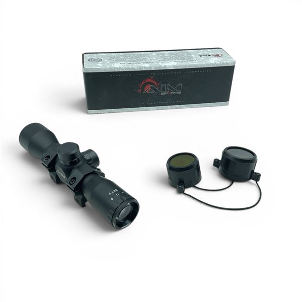 AIM Sport 4X32mm Compact Scope With Mil-Dot Reticle