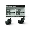 Image 1 : MagPul MBUS Adjustable Front And Back Rear Sigh Set