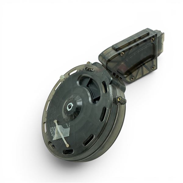 Black Dog Machine AR 15 22 LR Conversion Drum Magazine Pinned To 10 Rounds