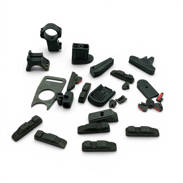Assorted Base Plates, Sling Plate, And Pieces