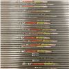 Image 2 : Victory Archery V-Force HV V3 350=60/75 Arrow Shafts with Nocks, Approx 80 Qty