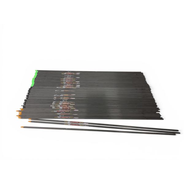 Victory Archery VForce V3 300=75/9 Arrows with Nocks, Approx 59 Qty