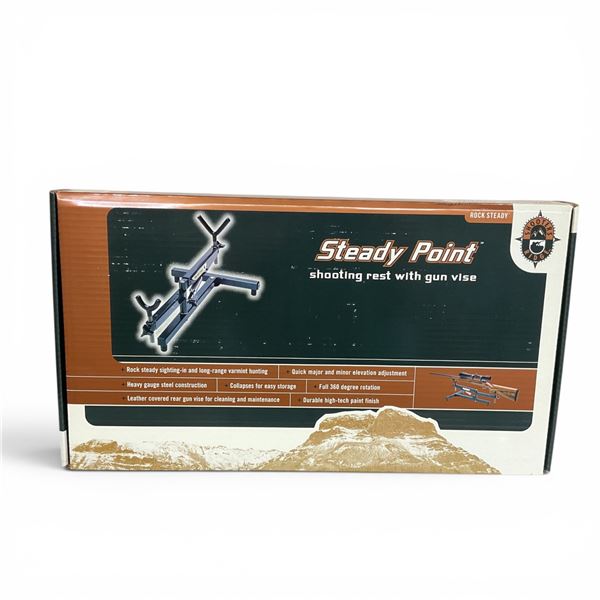 Shooter's Ridge Steady Point Shooting Rest with Gun Vise