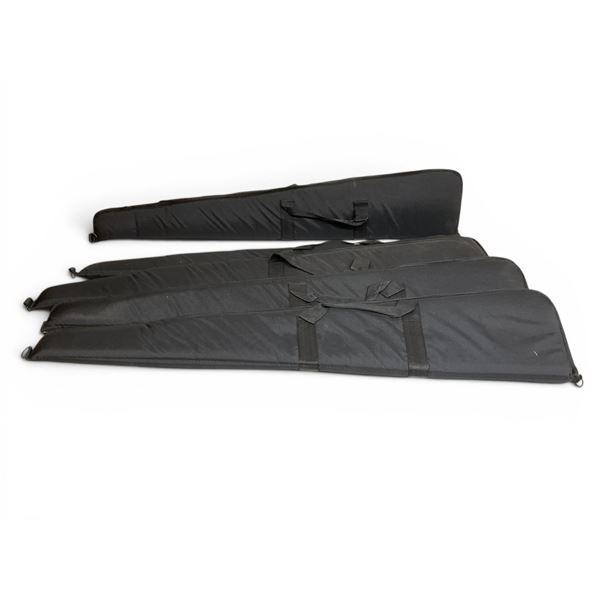 Single Foam Lined Shotgun Cases, 42" Black X 4 Qty