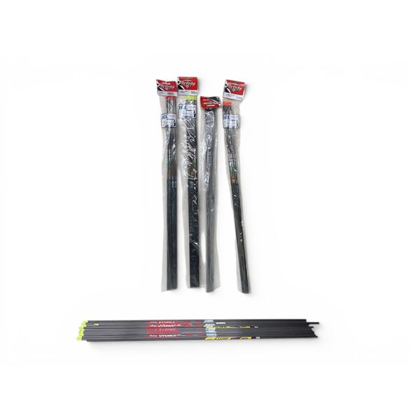 Victory Archery Assorted Arrow Shafts with Nocks, Approx 61 Qty