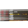 Image 2 : Victory Archery Assorted Arrow Shafts with Nocks, Approx 61 Qty