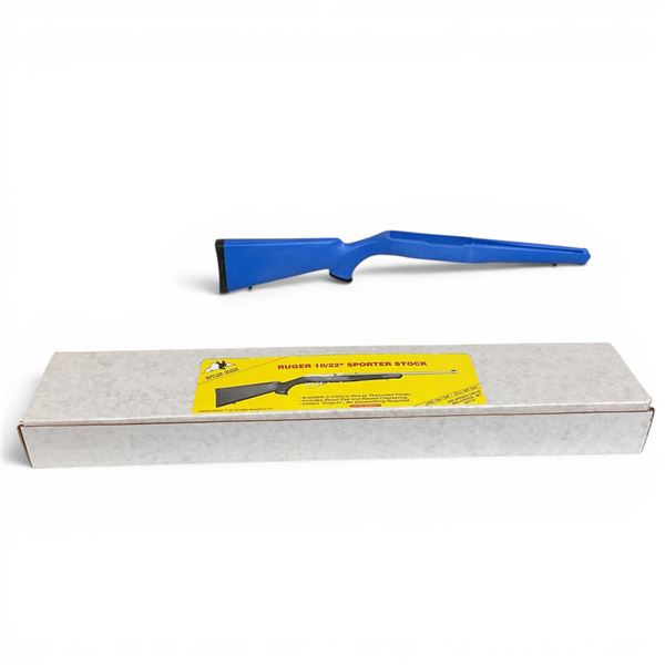 Butler Creek Ruger 10/22 Heavy Barrel Stock in Blue