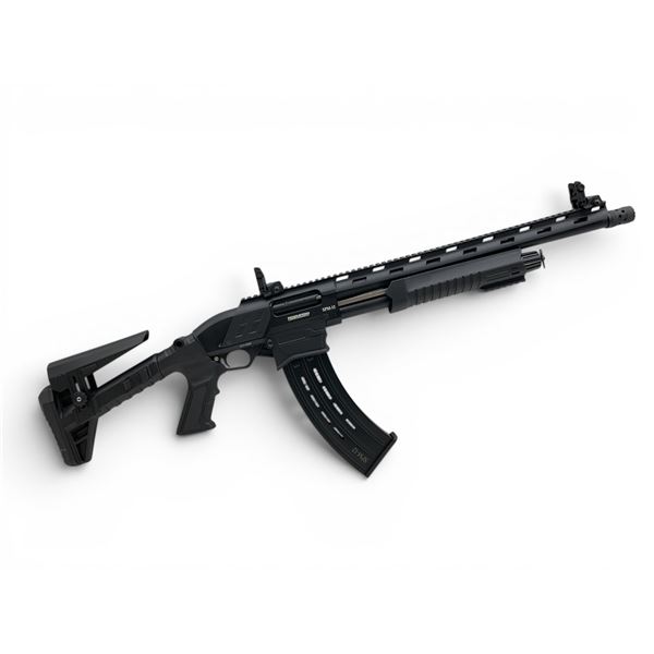 Federation Firearms SPM12 Pump Action 12Ga Shotgun 3" Chamber 18.5" Barrel Black Adjustable Stock