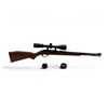 Image 1 : Marlin Model 60 Semi Auto Rifle .22LR 19" Barrel Wood Stock W/ Simmons 3-9X40 Scope