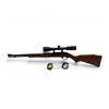 Image 2 : Marlin Model 60 Semi Auto Rifle .22LR 19" Barrel Wood Stock W/ Simmons 3-9X40 Scope