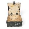 Image 2 : Wood Ammo Crate 13 1/2" X 12" X 7", ODG