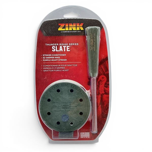 Zink Thunder Ridge Series Slate Call, New