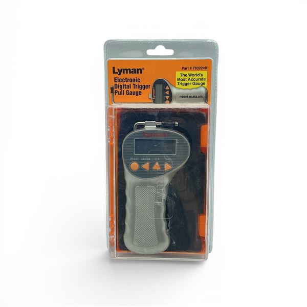 Lyman Electronic Digital Trigger Pull Gauge, New