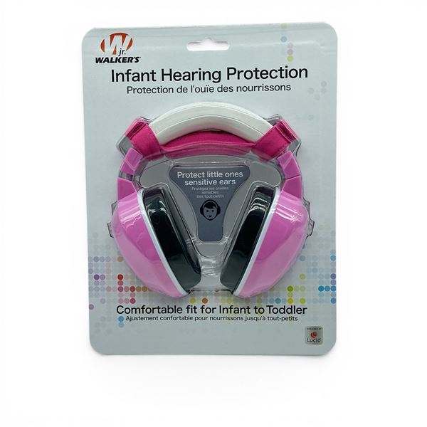 Walker's Jr. NRR 20 Infant Hearing Protection, New