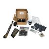 Image 1 : Assorted Items, S & W Cup, Gun Cabinet Pieces, Bianchi Holster and Kustom Signals Transmitter Base