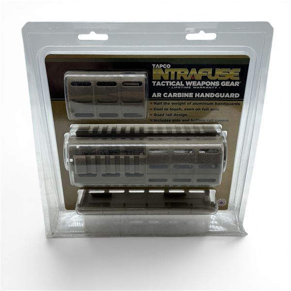 Tapco Intrafuse Tactical Weapons Gear AR Carbine Handguard, DE, New