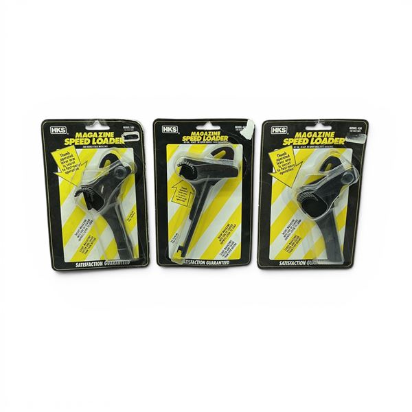 HKS Magazine Speed Loader for 40 Cal, 45 ACP and 38 Super Single and Double Stack Magazines, 1/ea