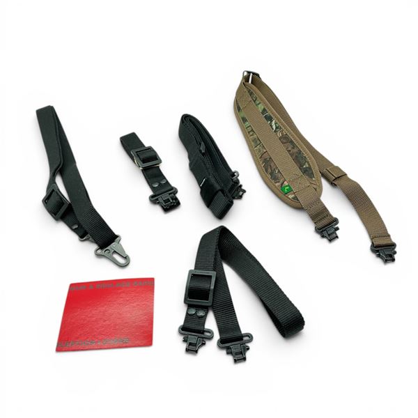 Assorted Slings with Hardware X 5, New